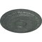 Ekena Millwork Caputo Ceiling Medallion (Fits Canopies up to 6"), 24 1/4"OD x 1 1/2"P, Athenian Green Crackle CM24CAAGC - alternate 3